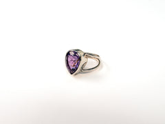 Inel din Argint 925 cu Ametist Violet #5 - Marime 8