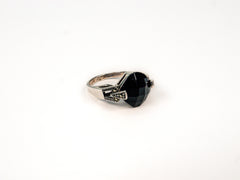 Inel din Argint 925 cu Onix Negru #3 - Marime 7