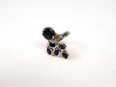 Inel din Argint 925 cu Safir Albastru - Marime 9.5
