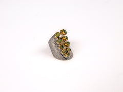 Inel din Argint 925 cu Peridot Verde #1 - Marime 9