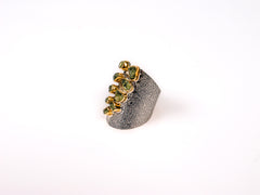 Inel din Argint 925 cu Peridot Verde #1 - Marime 9