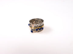 Inel din Argint 925 cu Lapis Lazuli Albastru - Marime 8 si 9