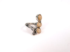 Inel din Argint 925 cu Opal Multicolor - Marime 9.5