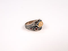 Inel din Argint 925 cu Opal Alb - Marime 9.5