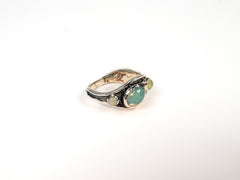 Inel din Argint 925 cu Opal Alb - Marime 8.5