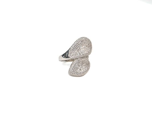 Inel din Argint 925 cu Zirconia Alb #1 - Marime 8