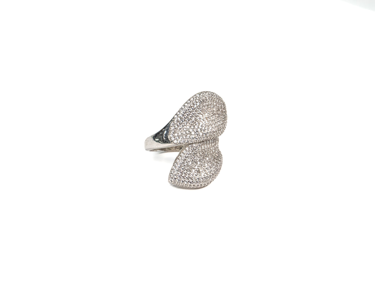 Inel din Argint 925 cu Zirconia Alb #1 - Marime 8