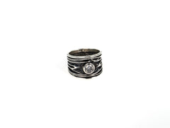 Inel din Argint 925 cu Zirconia Incolor - Marime 9.5