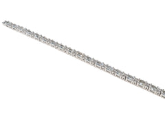 Bratara din Argint 925 - cu Zirconia - Fixa - 190mm x 5mm - Incolor #3