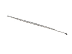 Bratara din Argint 925 - cu Zirconia - Reglabila - 200mm x 5mm - Incolor #1