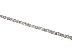 Bratara din Argint 925 - cu Zirconia - Fixa - 180mm x 5mm - Incolor #7