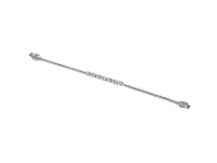 Bratara din Argint 925 - cu Zirconia - Fixa - 185mm x 5mm - Incolor