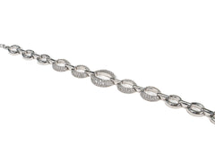 Bratara din Argint 925 - cu Zirconia - Reglabila - 180mm x 10mm - Incolor