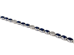 Bratara din Argint 925 - cu Zirconia - Fixa - 190mm x 5mm - Alb #2