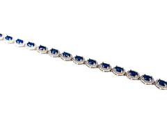 Bratara din Argint 925 - cu Zirconia - Reglabila - 200mm x 5mm - Alb #1