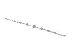 Bratara din Argint 925 - cu Zirconia - Reglabila - 190mm x 5mm - Incolor