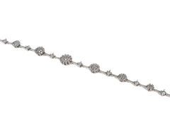 Bratara din Argint 925 - cu Zirconia - Reglabila - 190mm x 5mm - Incolor