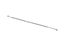 Bratara din Argint 925 - cu Zirconia - Reglabila - 200mm x 5mm - Incolor #8