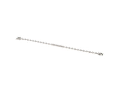 Bratara din Argint 925 - cu Zirconia - Fixa - 190mm x 2mm - Incolor
