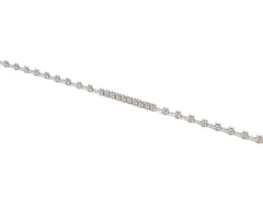 Bratara din Argint 925 - cu Zirconia - Fixa - 190mm x 2mm - Incolor