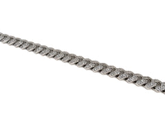 Bratara din Argint 925 - cu Zirconia - Fixa - 210mm x 10mm - Incolor