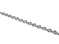Bratara din Argint 925 - Reglabila - 190mm x 4mm - Argintiu