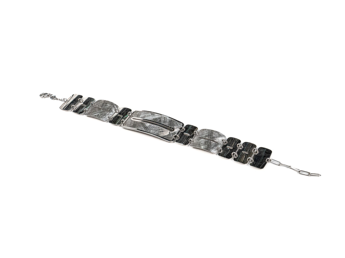 Bratara din Argint 925 - Reglabila - 200mm x 20mm - Argintiu