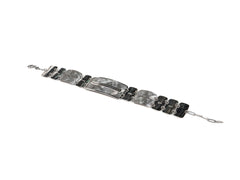 Bratara din Argint 925 - Reglabila - 200mm x 20mm - Argintiu