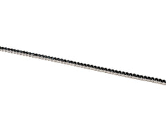Bratara din Argint 925 - cu Zirconia - Fixa - 200mm x 2mm - Negru