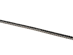 Bratara din Argint 925 - cu Onix - Fixa - 175mm x 3mm - Negru