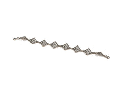 Bratara din Argint 925 - Reglabila - 190mm x 15mm - Argintiu