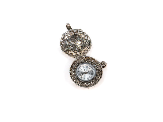 Bratara din Argint 925 - cu Marcasite - Fixa - 30 Q - Argintiu #3