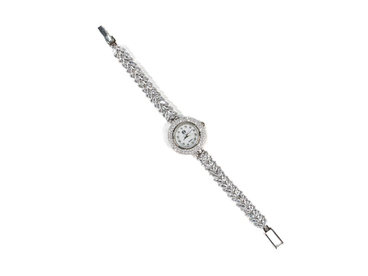 Bratara din Argint 925 - cu Zirconia - Fixa - 180mm x 23mm - Incolor #3