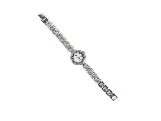 Bratara din Argint 925 - cu Zirconia - Fixa - 180mm x 23mm - Incolor #4