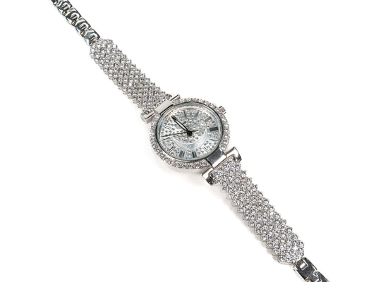 Bratara din Argint 925 - cu Zirconia - Fixa - 200mm x 30mm - Incolor