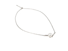 Lantisor din Argint 925 - cu Zirconia - Reglabila - 400mm x 5mm - Incolor #2