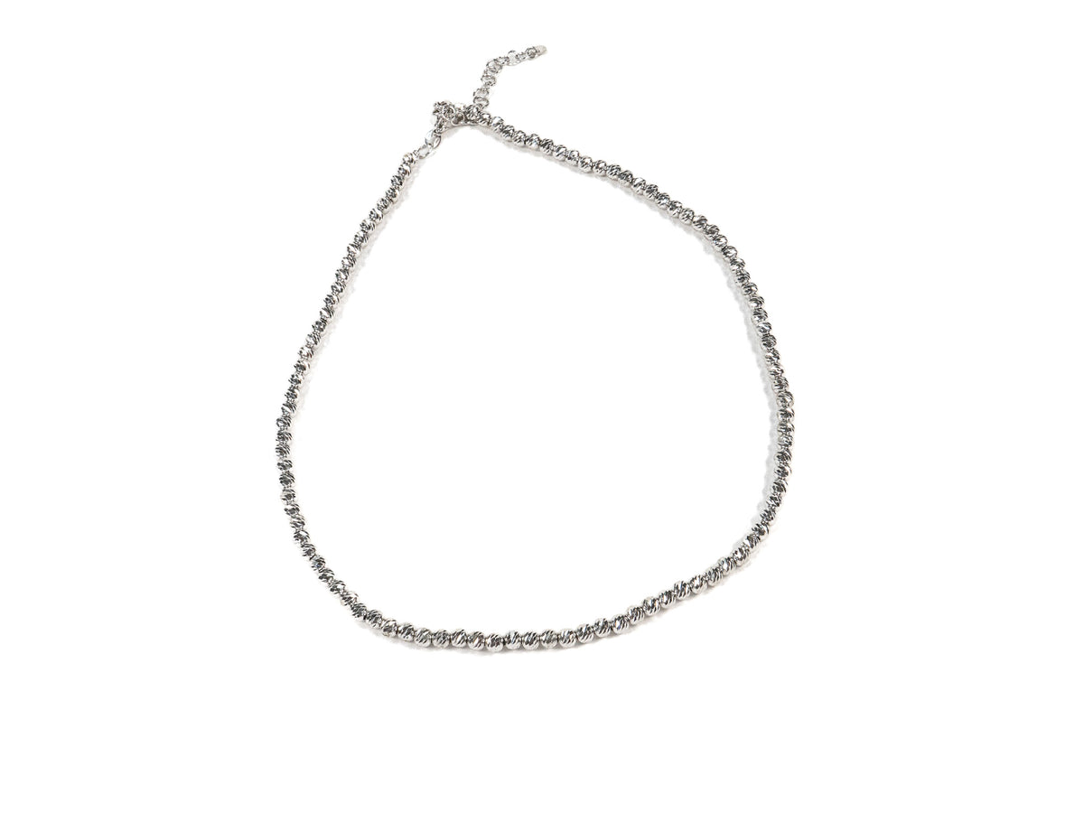 Lantisor din Argint 925 - Reglabila - 450mm x 2mm - Argintiu