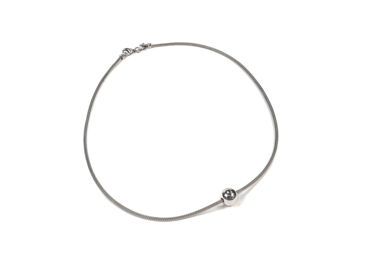 Lantisor din Argint 925 - Fixa - 450mm x 2mm - Argintiu #1