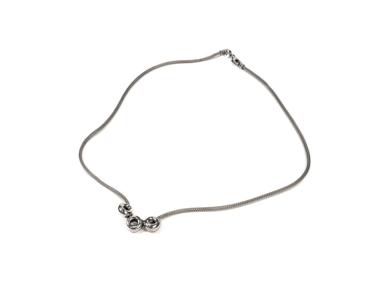 Lantisor din Argint 925 - Fixa - 450mm x 7mm - Argintiu