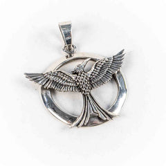 Pandantiv STILL Argint 925 - Marime 37mm x 30mm, Simplu, Argintiu