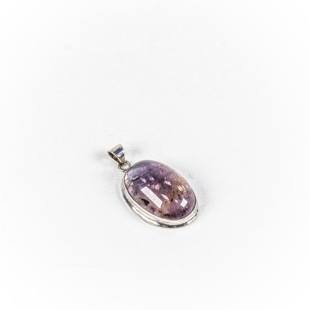 Pandantiv STILL Argint 925 - Marime 43mm x 24mm, Amethyst, Violet