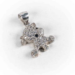 Pandantiv STILL Argint 925 - Marime 26mm x 15mm, Zirconia, Incolor