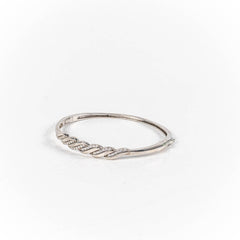 Bratara STILL, Argint 925 - Marime 57 fi x 5mm, Fixa, Zirconia, Incolor