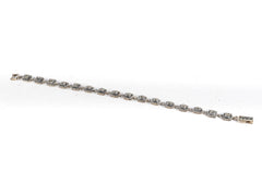 Bratara STILL, Argint 925 - Marime 20cm x 6mm, Reglabila, Marcasite, Gri Metalic