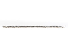 Bratara STILL, Argint 925 - Marime 18cm x 4mm, Reglabila, Marcasite, Gri Metalic