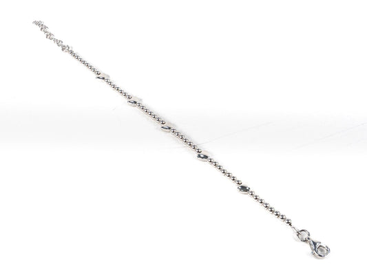 Bratara STILL, Argint 925 - Marime 20cm x 2mm, Reglabila, Simpla, Argintiu