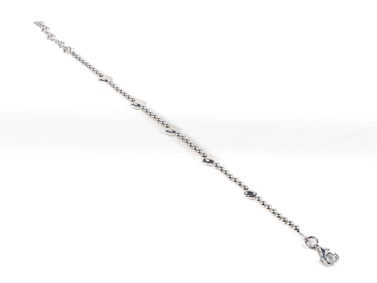 Bratara STILL, Argint 925 - Marime 20cm x 2mm, Reglabila, Simpla, Argintiu