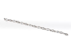 Bratara STILL, Argint 925 - Marime 19cm x 10mm, Reglabila, Simpla, Argintiu