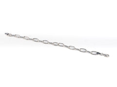 Bratara STILL, Argint 925 - Marime 20cm x 7mm, Reglabila, Simpla, Argintiu