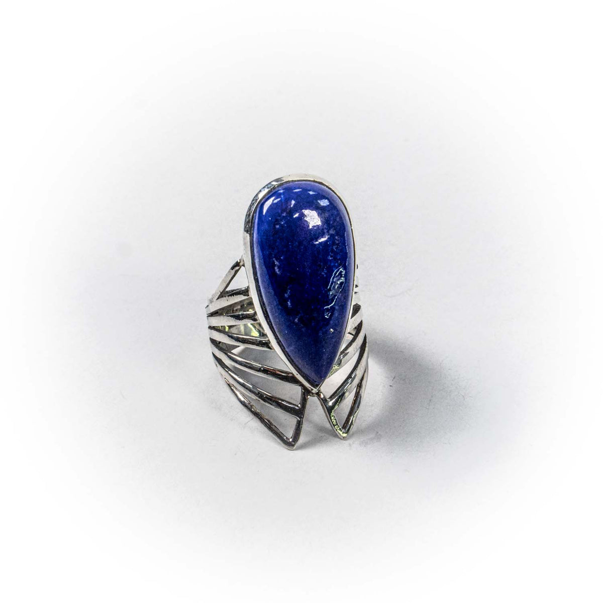 Inel STILL, Argint 925 - Marime 8, Lapiz Lazuli, Albastru